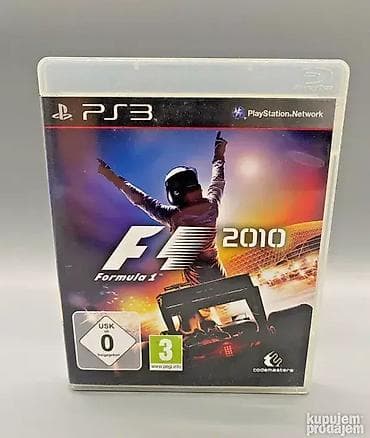 Prodajem original igricu za Sony Playstation 3 konzolu - F1 2010 Igra at lalafo.rs Prodajem original igricu za Sony Playstation 3 konzolu - F1 2010 Igra