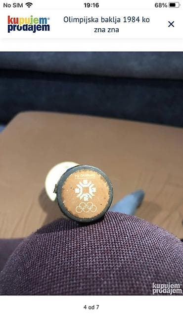 Olimpijska baklja – Zimske olimpijske igre Sarajevo ’84 - Originalni na lalafo.rs — 7 Olimpijska baklja – Zimske olimpijske igre Sarajevo ’84 - Originalni — 7