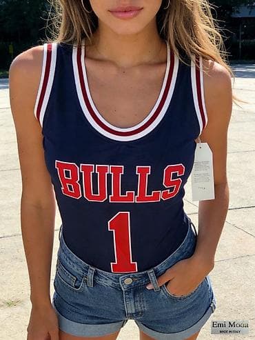 kom sa etiketom: 🔥Ženski bodi – košarkaški stil “BULLS 1” ✅15000 din komad✅ ✅dva at lalafo.rs — 1 kom sa etiketom: 🔥Ženski bodi – košarkaški stil “BULLS 1” ✅15000 din komad✅ ✅dva — 1