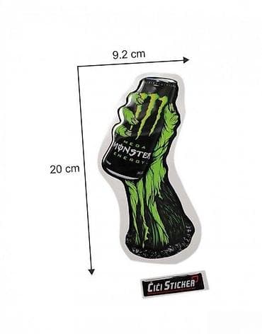 Monster Energy ruka - Stiker - 1463 📌 Opis: Samolepljivi stiker na lalafo.rs Monster Energy ruka - Stiker - 1463 📌 Opis: Samolepljivi stiker