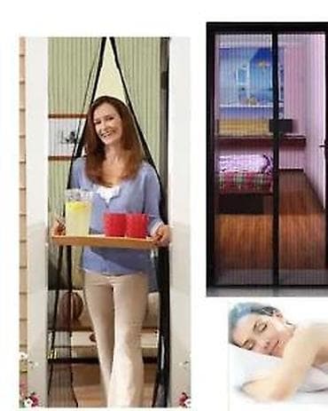 reket za komarce: Magnetna mreža protiv insekata za vrata - Dimenzije: 100 x 210 cm - at lalafo.rs — 7 reket za komarce: Magnetna mreža protiv insekata za vrata - Dimenzije: 100 x 210 cm - — 7