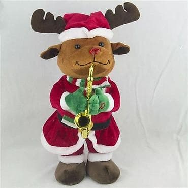 Muzička igračka “Božićni irvas sa saksofonom” 🎷🦌 Ovaj veseli božićni na lalafo.rs — 5 Muzička igračka “Božićni irvas sa saksofonom” 🎷🦌 Ovaj veseli božićni — 5