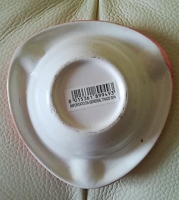 Ukrasna pepeljara keramička, fi 12,5 cm, kao nova at lalafo.rs — 7 Ukrasna pepeljara keramička, fi 12,5 cm, kao nova — 7