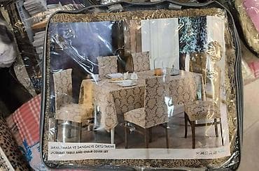 Set stolnjaka i navlaka za stolice – žakard Prodajem žakard set za na lalafo.rs — 3 Set stolnjaka i navlaka za stolice – žakard Prodajem žakard set za — 3