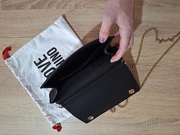 Accessories: Love Moschino crna original torbica s lančićem Prelepa crna elegantna at lalafo.rs — 5 Accessories: Love Moschino crna original torbica s lančićem Prelepa crna elegantna — 5