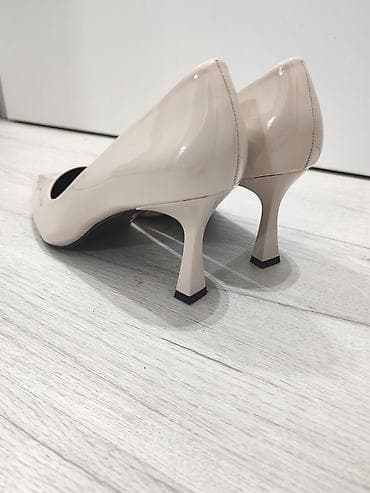 Kvalitetne salonke na stiklu u boji bele kafe Obuvene jednom na par na lalafo.rs — 5 Kvalitetne salonke na stiklu u boji bele kafe Obuvene jednom na par — 5