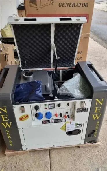Agregati: Нов и веома квалитетан Агрегат бешумни 10kW ✅ - Монофазни. - 2 излаза na lalafo.rs Agregati: Нов и веома квалитетан Агрегат бешумни 10kW ✅ - Монофазни. - 2 излаза