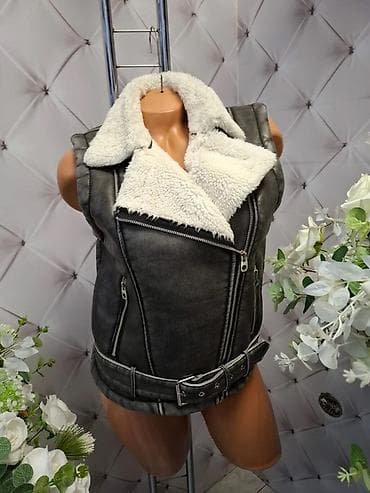 🔥Ženska bezrukavna jakna/PRSLUK sa krznenom postavom (shearling stil) na lalafo.rs — 2 🔥Ženska bezrukavna jakna/PRSLUK sa krznenom postavom (shearling stil) — 2