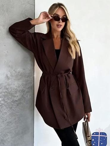 ✨Ženski elegantni blejzer-kaput sa pojasom
✅2800 din na lalafo.rs — 2 ✨Ženski elegantni blejzer-kaput sa pojasom
✅2800 din — 2