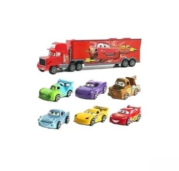 Autići: Munja Mekvin Transporter sa 6 autića 🚗💨 Munja Mekvin set sa 6 autića na lalafo.rs — 4 Autići: Munja Mekvin Transporter sa 6 autića 🚗💨 Munja Mekvin set sa 6 autića — 4