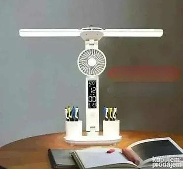 USB LED punjiva lampa sa satom i ventilatorom 3 u 1 multifunkcionalna na lalafo.rs — 4 USB LED punjiva lampa sa satom i ventilatorom 3 u 1 multifunkcionalna — 4