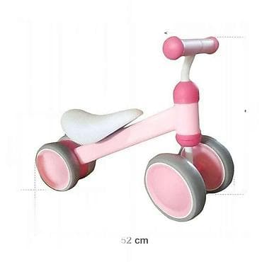 Rano-bicikl za decu (bez pedala) – roze/bela varijanta - Tip: balans na lalafo.rs Rano-bicikl za decu (bez pedala) – roze/bela varijanta - Tip: balans