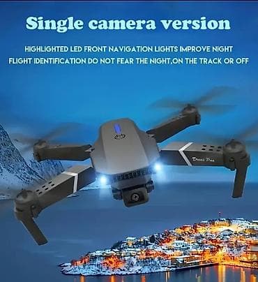 Sports & Leisure: Dron E88 – verzija sa jednom kamerom - Sklopivi kvadkopter sa LED at lalafo.rs — 1 Sports & Leisure: Dron E88 – verzija sa jednom kamerom - Sklopivi kvadkopter sa LED — 1