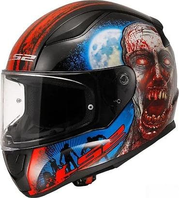 LS2 Rapid II integralna moto kaciga – Zombie grafika - Tip at lalafo.rs — 1 LS2 Rapid II integralna moto kaciga – Zombie grafika - Tip — 1