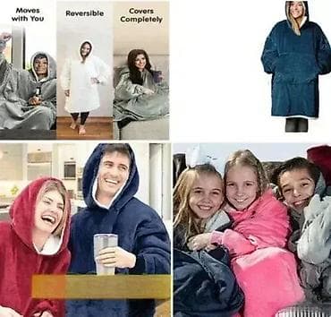 Ćebe sa rukavima i kapuljačom – Ćebe duks ogrtač pokrivač Dobrodošli na lalafo.rs — 2 Ćebe sa rukavima i kapuljačom – Ćebe duks ogrtač pokrivač Dobrodošli — 2