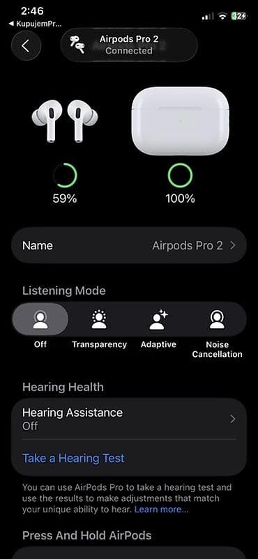 Electronics: Na prodaju AirPods Pro 2, u odlicnom stanju. Sve ispravno, vrlo malo at lalafo.rs — 6 Electronics: Na prodaju AirPods Pro 2, u odlicnom stanju. Sve ispravno, vrlo malo — 6