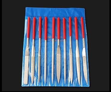 Komplet od 10 dijamantskih turpija raznih oblika na lalafo.rs — 1 Komplet od 10 dijamantskih turpija raznih oblika — 1