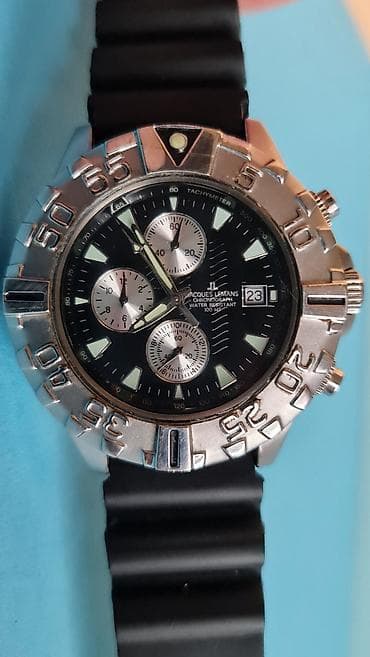 Jacques Lemans muški sportski sat – hronograf - Kućište od nerđajućeg na lalafo.rs — 4 Jacques Lemans muški sportski sat – hronograf - Kućište od nerđajućeg — 4