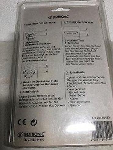 Humidity Meters: Isotronic Wasser Alarm – detektor curenja vode Opis: - Kompaktni at lalafo.rs — 6 Humidity Meters: Isotronic Wasser Alarm – detektor curenja vode Opis: - Kompaktni — 6