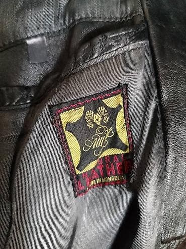 Muska kozna jakna od prirodne koze Odlicno ocuvana Velicina M Mere na lalafo.rs — 5 Muska kozna jakna od prirodne koze Odlicno ocuvana Velicina M Mere — 5