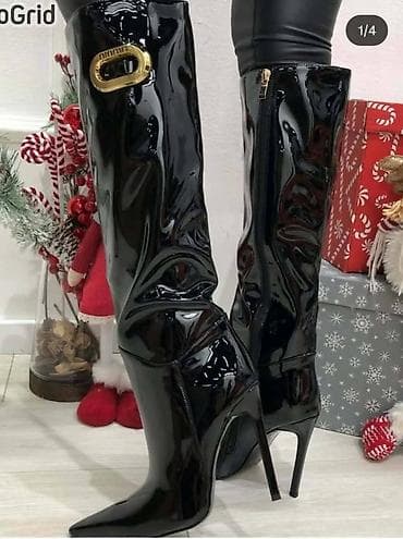 Čizme, bоја - Crna na lalafo.rs — 2 Čizme, bоја - Crna — 2