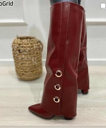 Čizme, bоја - Bordo na lalafo.rs — 1 Čizme, bоја - Bordo — 1