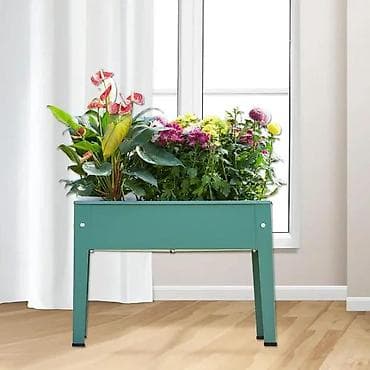 Home & Garden: Visoka baštenska žardinjera na nogarama – metalna, zelena - at lalafo.rs — 4 Home & Garden: Visoka baštenska žardinjera na nogarama – metalna, zelena - — 4