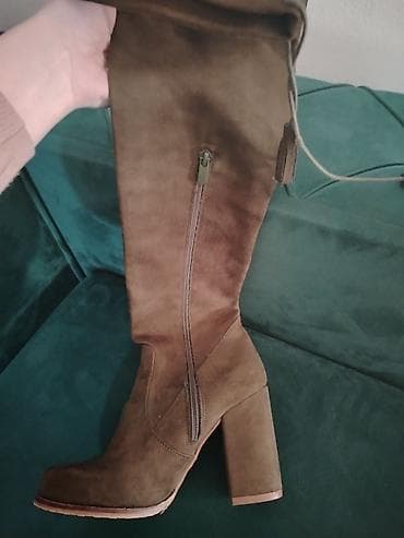 Čizme, 36, bоја - Maslinasto zelena na lalafo.rs — 4 Čizme, 36, bоја - Maslinasto zelena — 4