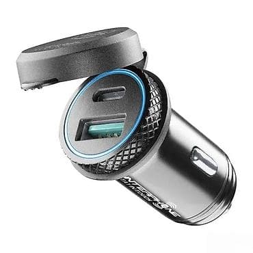 Auto punjač za upaljač sa 2 porta (USB-A + USB-C) - Dva izlaza: USB-A na lalafo.rs Auto punjač za upaljač sa 2 porta (USB-A + USB-C) - Dva izlaza: USB-A