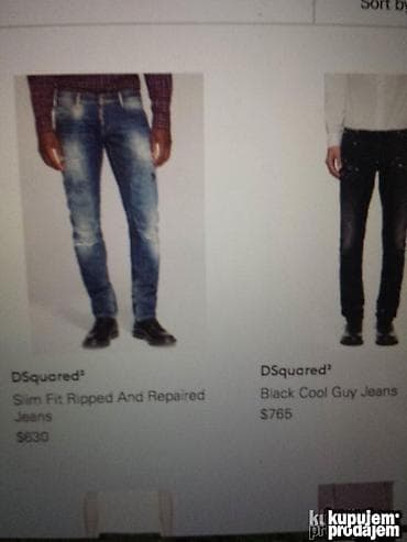 Farmerke, Dsquared2, bоја - Siva na lalafo.rs — 8 Farmerke, Dsquared2, bоја - Siva — 8