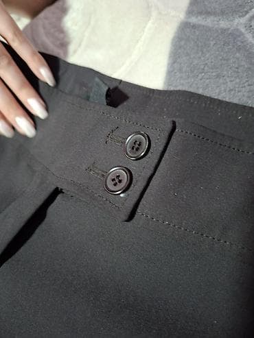 H&M ženske klasične pantalone - Model: ravna/šira nogavica (blago na lalafo.rs — 3 H&M ženske klasične pantalone - Model: ravna/šira nogavica (blago — 3