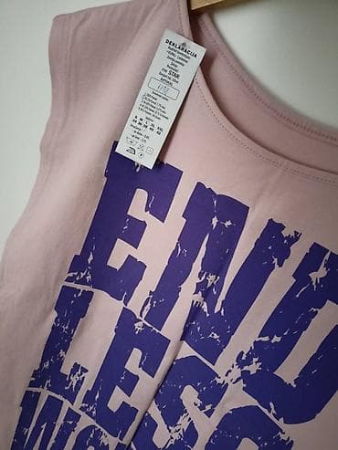 Nova pamučna majica sa etiketom. Veličina 38. Materijal - 92,3% pamuk na lalafo.rs — 4 Nova pamučna majica sa etiketom. Veličina 38. Materijal - 92,3% pamuk — 4