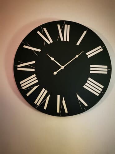 Electric Motors: Wall clock, color - Black, New at lalafo.rs — 3 Electric Motors: Wall clock, color - Black, New — 3