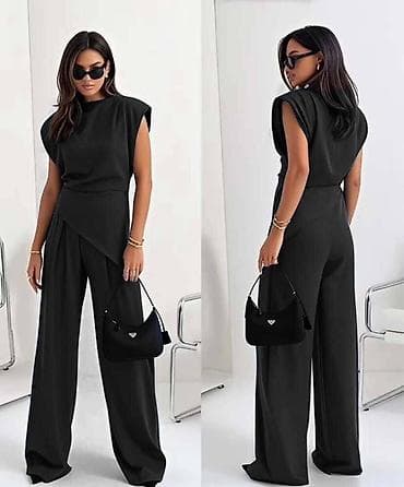 pantalone gina benotti: ✨Elegantni ženski komplet – bluza bez rukava i široke pantalone ✅3000 na lalafo.rs — 2 pantalone gina benotti: ✨Elegantni ženski komplet – bluza bez rukava i široke pantalone ✅3000 — 2