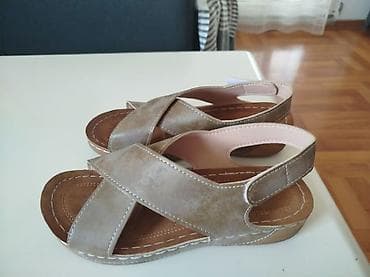 eko koza sa: Ženske sandale – bež/peščana nijansa Vel.38-unutrasnje gaziste 24,5cm na lalafo.rs — 2 eko koza sa: Ženske sandale – bež/peščana nijansa Vel.38-unutrasnje gaziste 24,5cm — 2