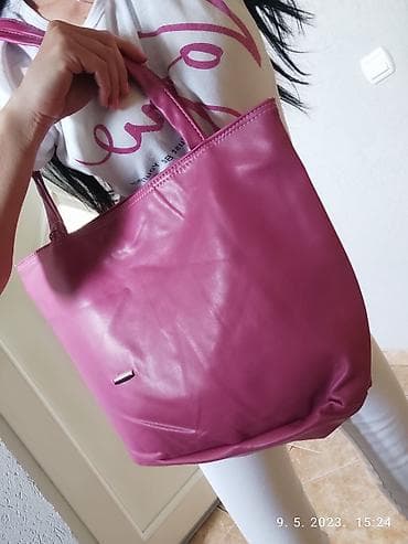 Velika pink tasna,nova sa etiketom at lalafo.rs — 2 Velika pink tasna,nova sa etiketom — 2