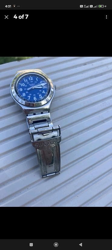 Swatch Irony muški ručni sat - Kućište i narukvica od nerđajućeg na lalafo.rs — 4 Swatch Irony muški ručni sat - Kućište i narukvica od nerđajućeg — 4