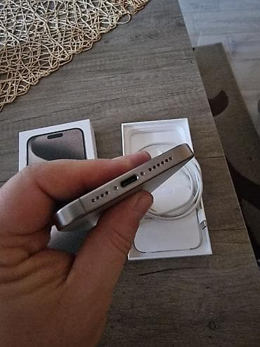 Iphone 15 pro max, Yettel garancija do 23.05 .2027, fabričko mint na lalafo.rs — 3 Iphone 15 pro max, Yettel garancija do 23.05 .2027, fabričko mint — 3