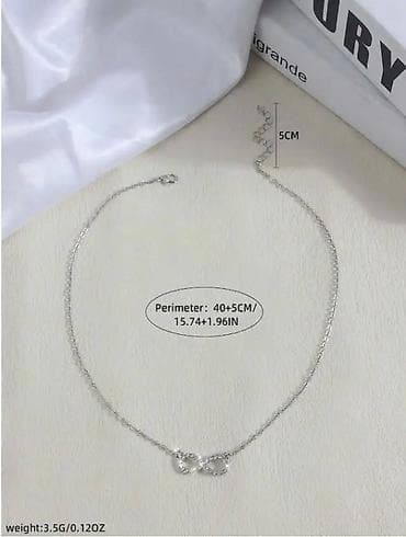 Ogrlica sa priveskom simbol beskonačnosti - Dizajn: elegantan na lalafo.rs — 3 Ogrlica sa priveskom simbol beskonačnosti - Dizajn: elegantan — 3