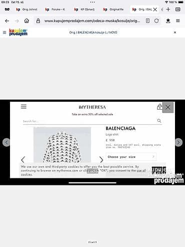 Košulja Balenciaga, bоја - Bela na lalafo.rs — 7 Košulja Balenciaga, bоја - Bela — 7