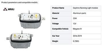 LED modul DRL za Renault Megane IV – NOVO - Namenjen za dnevna svetla na lalafo.rs — 4 LED modul DRL za Renault Megane IV – NOVO - Namenjen za dnevna svetla — 4