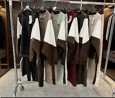 Dvončani ženski komplet – duks i široke pantalone - Kroj: opušten na lalafo.rs — 9 Dvončani ženski komplet – duks i široke pantalone - Kroj: opušten — 9