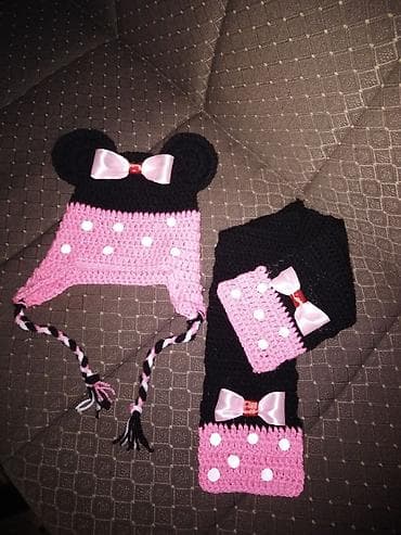 Ručno heklane dečje kape i kompleti sa motivima crtanih junaka. - na lalafo.rs — 2 Ručno heklane dečje kape i kompleti sa motivima crtanih junaka. - — 2