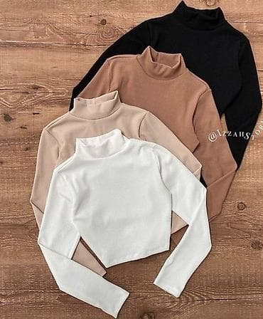 Crop top polurolke sa elastinom. Crna,pink,roza,borda,tamno na lalafo.rs Crop top polurolke sa elastinom. Crna,pink,roza,borda,tamno