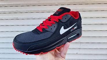 Nike Air Max patike – crno/sivo/crvene - Model: Air Max na lalafo.rs — 4 Nike Air Max patike – crno/sivo/crvene - Model: Air Max — 4