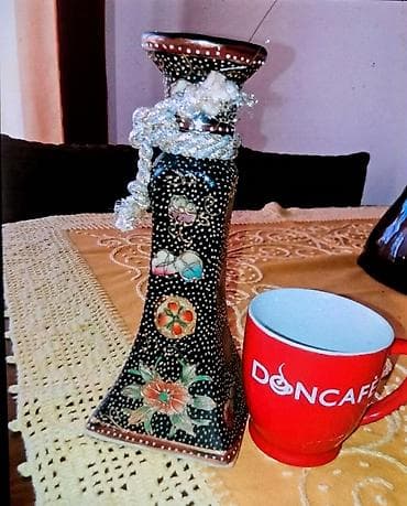 Svećnjak od keramike. Prelep. Visina 20 cm na lalafo.rs — 3 Svećnjak od keramike. Prelep. Visina 20 cm — 3