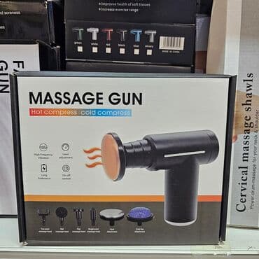 Masažna pištolj – sa toplim i hladnim kompresom Opis: - Ručni masažer na lalafo.rs Masažna pištolj – sa toplim i hladnim kompresom Opis: - Ručni masažer