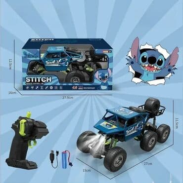 Autići: Stitch bagi Stic džip na daljinski sa LED svetlima Zabavni Stitch na lalafo.rs — 1 Autići: Stitch bagi Stic džip na daljinski sa LED svetlima Zabavni Stitch — 1
