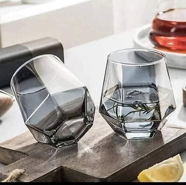 Home & Garden: Geometrijske čaše za vodu/viski – set od 6 komada - Dizajn at lalafo.rs — 1 Home & Garden: Geometrijske čaše za vodu/viski – set od 6 komada - Dizajn — 1