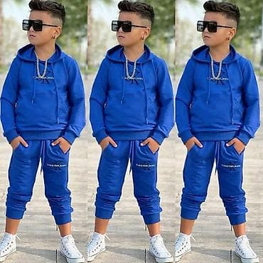 Dečije trenerke – komplet dukserica sa kapuljačom i donji deo sa na lalafo.rs — 3 Dečije trenerke – komplet dukserica sa kapuljačom i donji deo sa — 3